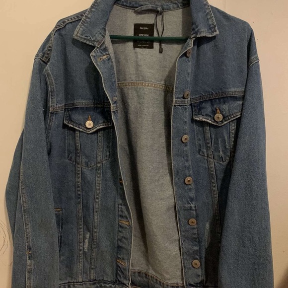 PERFECT Bershka Oversized Denim Jacket - Picture 7 of 7